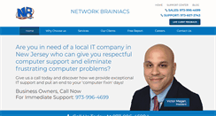 Desktop Screenshot of networkbrainiacs.com